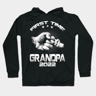 First time grandpa est  funny father's day pre Hoodie
